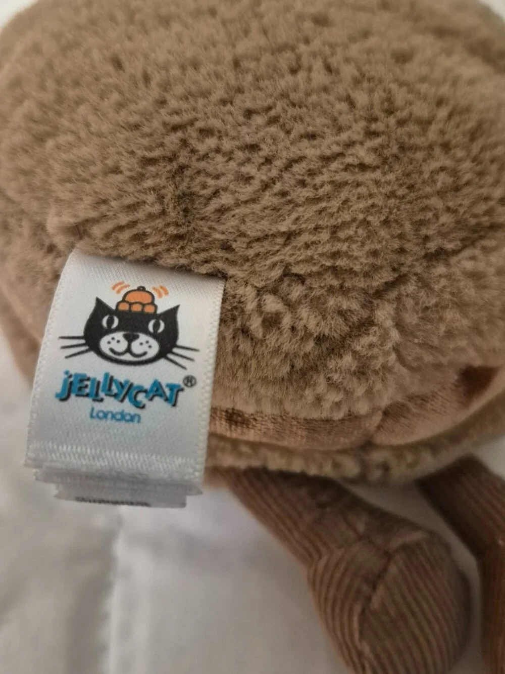 Jellycat Amuseable Macaron Chocolate Brown Plush Rare Retired NICE - Picture 4 of 5